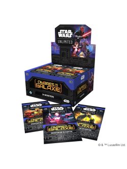Star Wars: Unlimited – Ombres de la Galaxie – Boite de 24 boosters – Display – FR