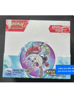 POKEMON - Display Amélioré Aventures Ensemble EV9 (Carte Promo/Box Topper) Français