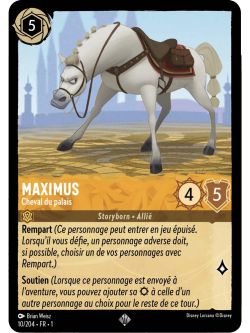 Lorcana - 1er Chapitre - Maximus - Cheval du palais - 10