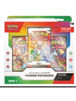 Pokémon – Coffret Collection Illustration – Premiers Partenaires – Serie 1 – en français