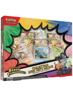 Pokémon – Coffret Deluxe Pin Collection – Héros Transcendants – ME2.5 – en français