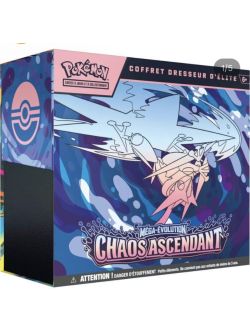 Pokémon – ETB – Chaos Ascendant – ME04 – Coffret Dresseur d’Elite en français