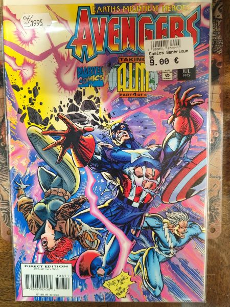 Marvel Comics: Avengers #388  Taking A.I.M. Part 4 Of 4 -1995
