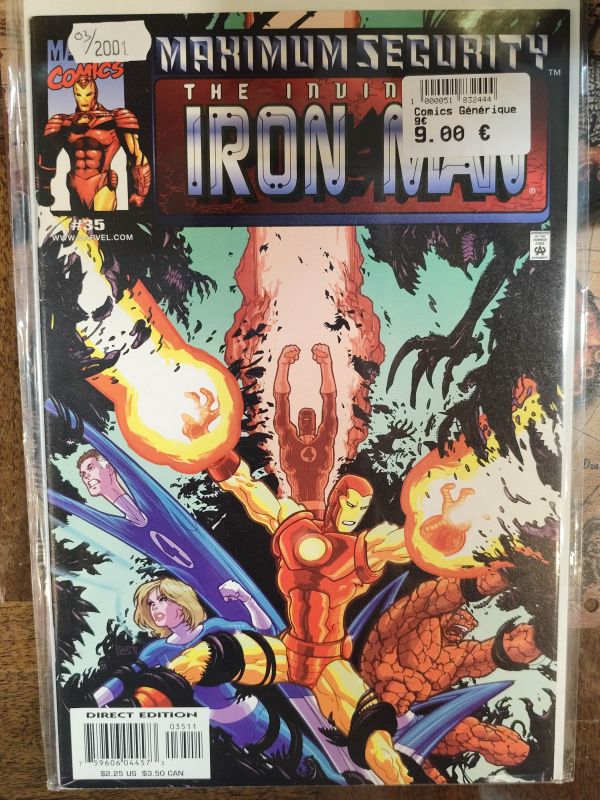 Marvel Comics: Maximum Security - The Invicible Iron Man #35 2001