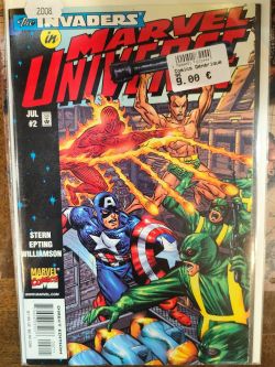 Marvel Comics - Marvel Universe 2 : Featuring the Invaders in "Tomorrow Belongs to Me"