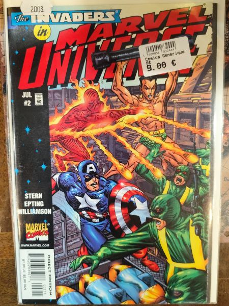 Marvel Comics - Marvel Universe 2 : Featuring the Invaders in "Tomorrow Belongs to Me"