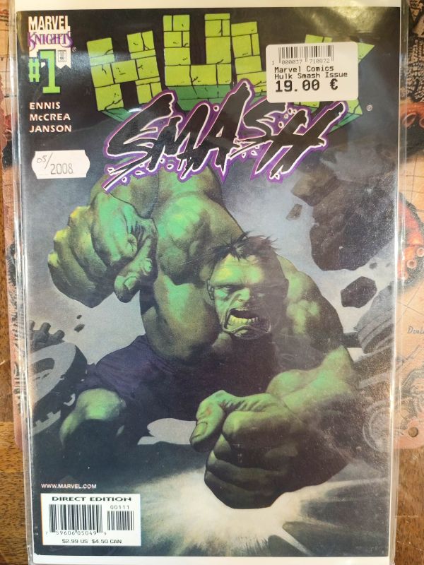 Marvel knight 1 - Hulk Smash