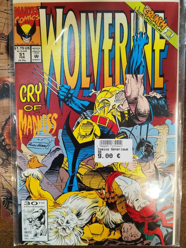 Marvel Comics: Wolverine #51