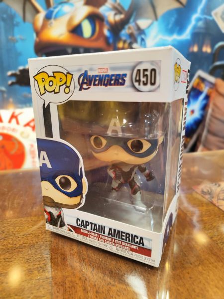 Funko Pop! Marvel's Avengers Captain America #450 Bobble Head