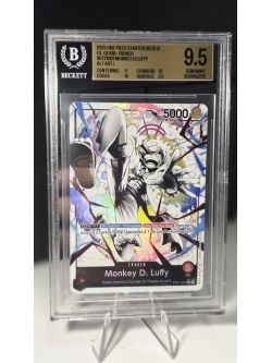 One Piece Monkey.D.Luffy ST21-001 Leader Alternate Art Gear 5 EX BGS 9.5