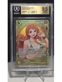 Nami EB03-053 - One Piece Heroines Edition-BGS 9.5 - New Beckett Label
