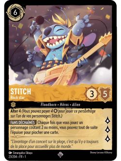 Lorcana - 1er Chapitre - Stitch - Rock Star - 23