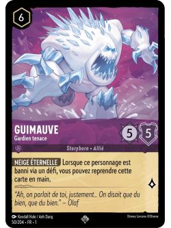 Lorcana - 1er Chapitre - Guimauve - Gardien tenace - 50