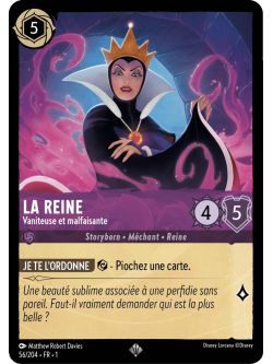 Lorcana - 1er Chapitre - La Reine - Vaniteuse et malfaisante - 56