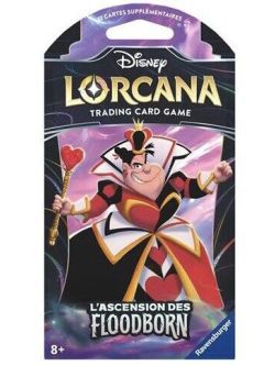 Lorcana  Disney - Booster Blister La reine - L'Ascension des Floodborn 2023