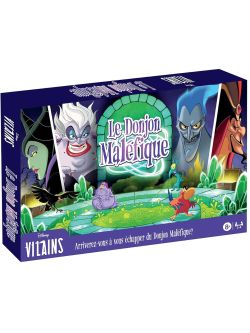 Jeu de Société - Stratégie Plateau - Disney Vilains : Le Donjon Maléfique