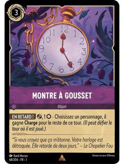 Lorcana - 1er Chapitre - Montre à Gousset - 68