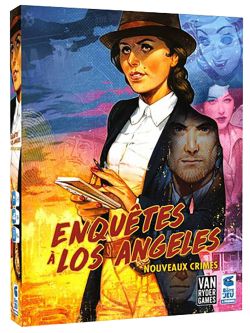 Jeu de Société - Enquète et énigmes - Enquête à Los Angeles - Extension Nouveaux Crimes