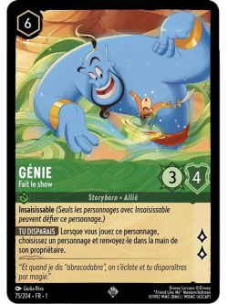 Lorcana - 1er Chapitre - Génie - Fait le show - 75