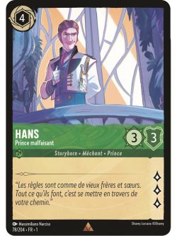 Lorcana - 1er Chapitre - Hans - Prince malfaisant - 78