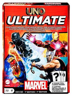 Jeu de Société - Mattel Uno Ultimate Marvel