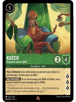 Lorcana - 1er Chapitre - Kuzco - Empereur pourri gâté - 84