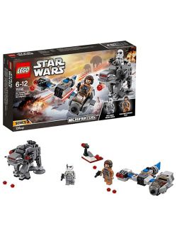 LEGO Star Wars 75195 Microfighter Ski Speeder vs. Quadripode du Premier Ordre