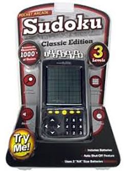 Sudoku Pocket Arcade Electronic Game