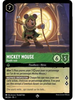 Lorcana - 1er Chapitre - Mickey Mouse - Bandit rusé - 88
