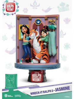 DISNEY - Diorama Wreck It Ralph et Jasmine - Aladin