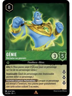 Lorcana - 1er Chapitre - Génie - Déchaîne ses pouvoirs - 76