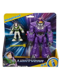 Disney Pixar - Figurines Fisher Price - Buzz et Mega Zurg - Toy Story