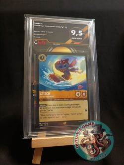 Lorcana Disney - Stitch - Surfeur insouciant - MISSPRINT -  Grade 9.5
