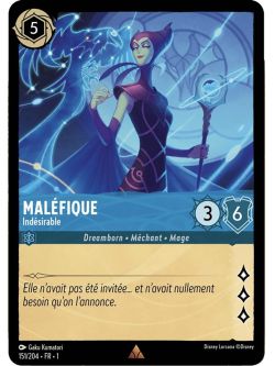 Lorcana - 1er Chapitre - Maléfique - Indésirable - 151