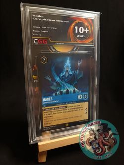 Lorcana Disney - Hadès Conspirateur infernal - First Print -  Grade 10+ Jewel