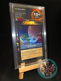 Lorcana Disney - Ce Rêve Bleu Foil - First Print -  Grade 10+ Jewel