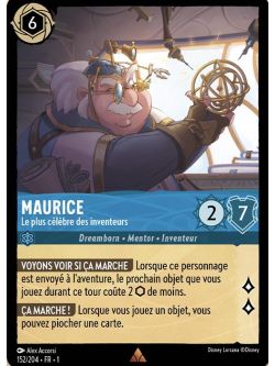 Lorcana - 1er Chapitre - Maurice - Le plus célèbre des inventeurs - 152