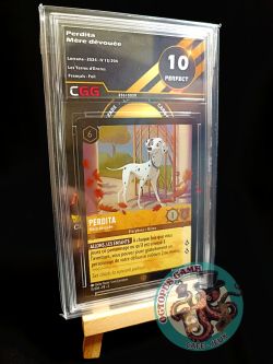 Lorcana Disney - Perdita Mère dévouée Foil - Grade 10 Perfect