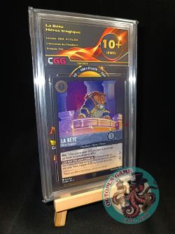 Lorcana Disney - La Bête Héros tragique Foil - Grade 10+ Jewel