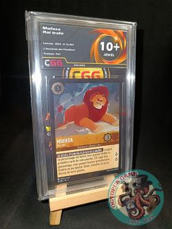 Lorcana Disney - Mufasa Roi trahi Foil - Grade 10+ Jewel