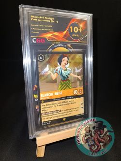 Lorcana Disney - Blanche-Neige - Fait un vœu Miss Print - Grade 10+ Jewel