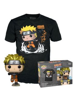 Funko Pop - Tee - Set Figurine et T-Shirt - Naruto Shippuden