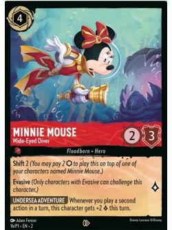 Lorcana - Promo - PR2 - Minnie - Plongeuse émerveillée